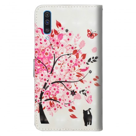 Housse Samsung Galaxy A70 Arbre Rose Housse Samsung Galaxy A70 Arbre Rose