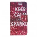 Housse Samsung Galaxy A70 Keep Calm and Sparkle