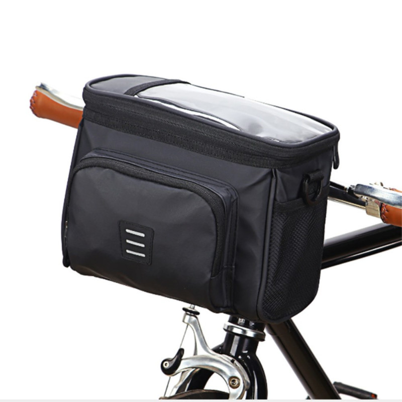 Sac de Guidon Vélo Étanche 5L Tactile et Isotherme