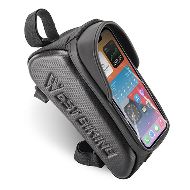 Sacoche Cadre Vélo Écran Tactile 0.8L WEST BIKING