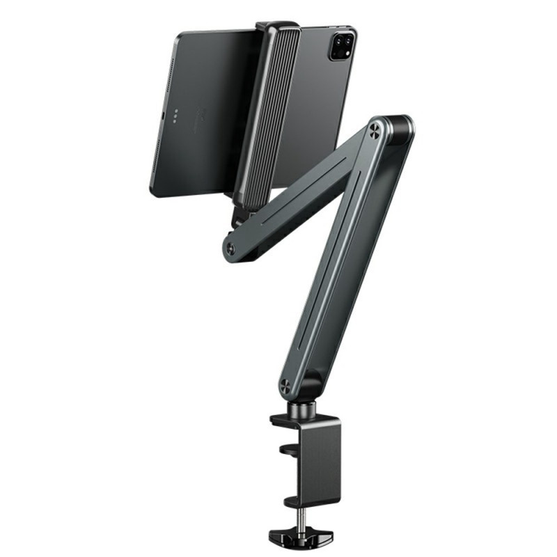Support Bras Articulé Réglable Pliable pour Tablette et Bureau et Lit