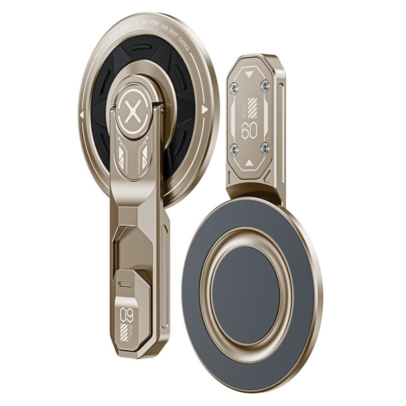 Support Téléphone Magnétique 360° avec Anneau Adhésif