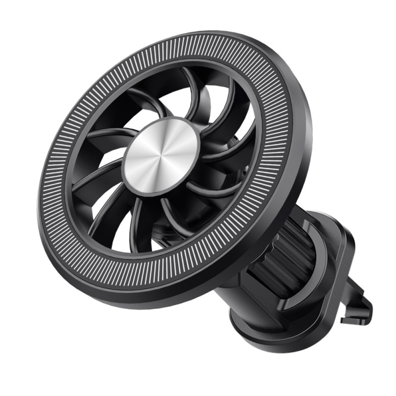 Support Téléphone Magnétique à Rotation 360° pour Grille d'Aération Voiture