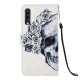 Housse Samsung Galaxy A70 Tête de Mort Fleurie Housse Samsung Galaxy A70 Tête de Mort Fleurie