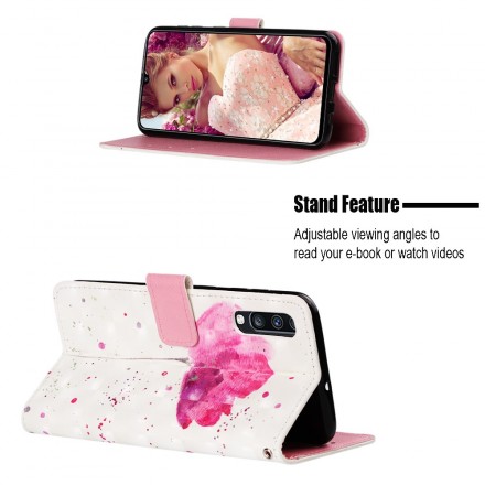Housse Samsung Galaxy A70 Coquelicot Aquarelle Housse Samsung Galaxy A70 Coquelicot Aquarelle