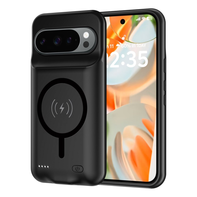 Coque Batterie Externe 6000mAh pour Google Pixel 10 / 10 Pro avec Fixation Magnétique