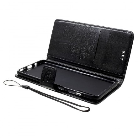 Housse Samsung Galaxy A70 Arbre et Hiboux à Lanière Housse Samsung Galaxy A70 Arbre et Hiboux à Lanière