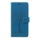 Housse Samsung Galaxy A70 Arbre et Hiboux à Lanière