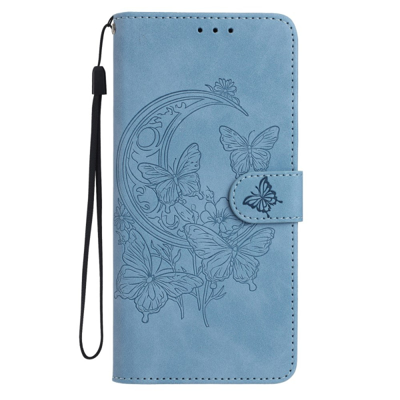 Housse Samsung Galaxy S26 Plus Empreinte Papillon et Fleurs