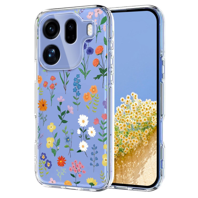 Coque Oppo Find X9 Pro 5G Papillons et Fleurs