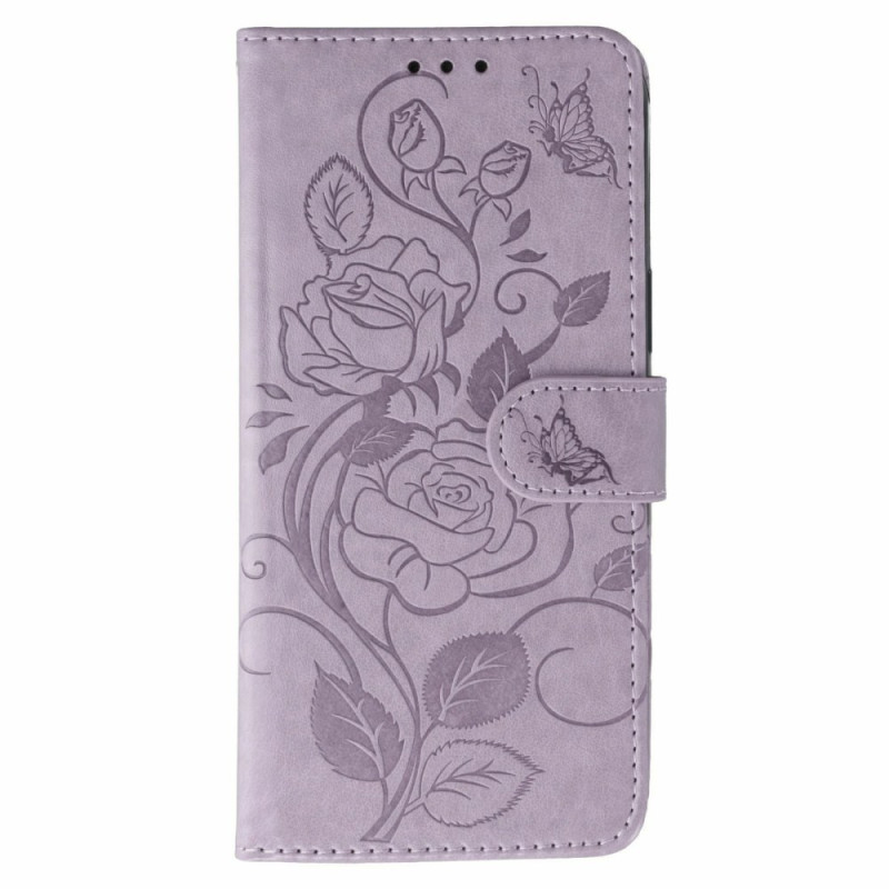 Housse Oppo A6 Pro 5G Gravure Florale