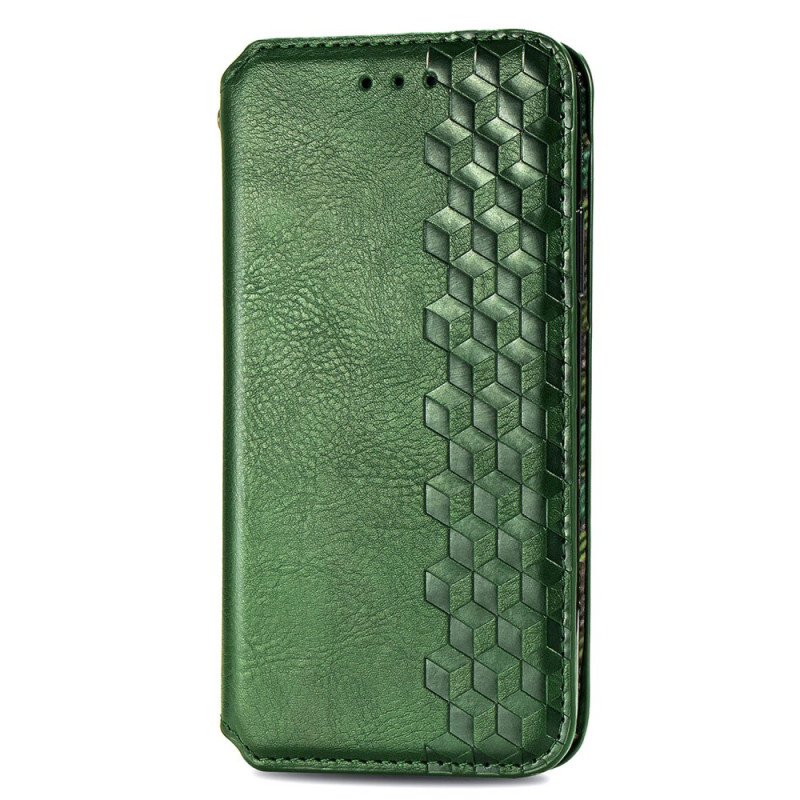 Flip Cover Oppo A6 Pro 5G Effet Daim Losanges