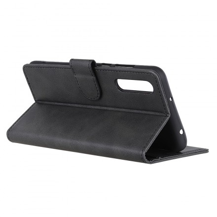 Housse Samsung Galaxy A70 Effet Cuir Matte Rétro Housse Samsung Galaxy A70 Effet Cuir Matte Rétro