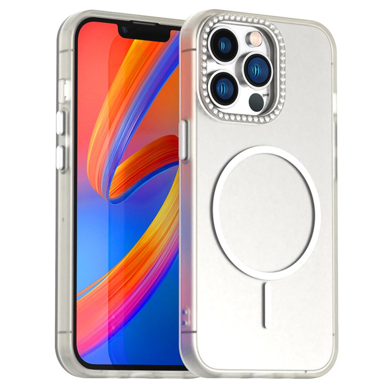 Coque iPhone 13 Pro MagSafe Cadre d'Objectif Strass