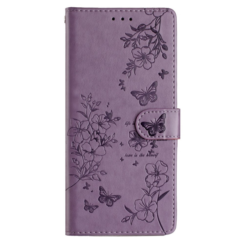 Housse iPhone 13 Pro Motif Papillon Floral
