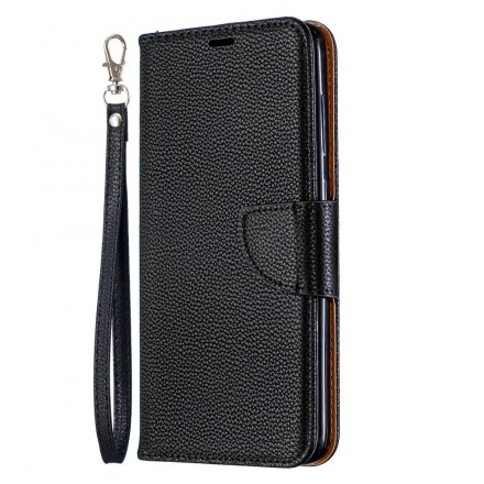 Housse Samsung Galaxy A70 Litchi Rabat Oblique Housse Samsung Galaxy A70 Litchi Rabat Oblique