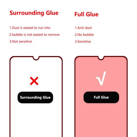 Protection en verre trempé pour Samsung Galaxy A70 HAT PRINCE Protection en verre trempé pour Samsung Galaxy A70 HAT PRINCE