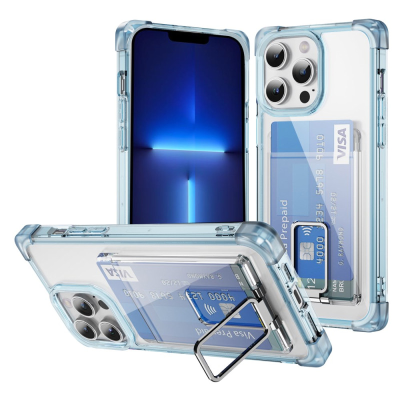 Coque iPhone 13 Pro Max Transparente avec Porte-Cartes