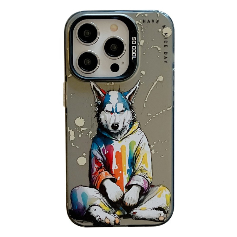 Coque iPhone 13 Pro Max Chien Graffiti
