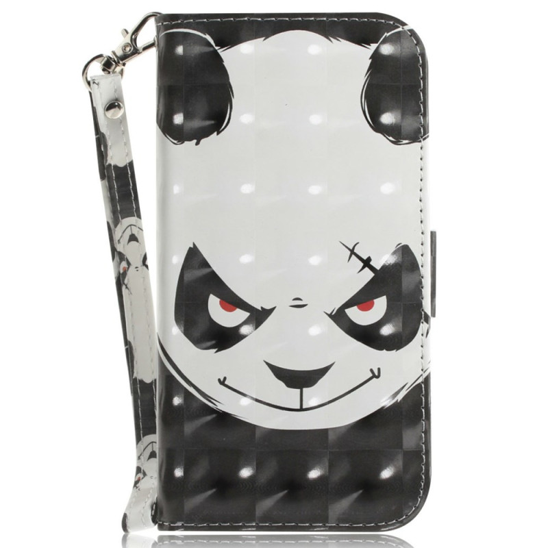 Housse Xiaomi Redmi Note 15 5G / Poco M8 5G Angry Panda à Lanière