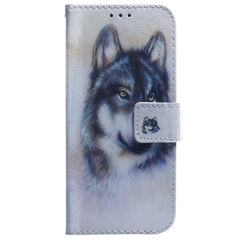Housse Xiaomi Redmi Note 15 5G / Poco M8 5G Loup Aquarelle