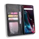 Flip Cover OnePlus 7 Pro Effet Cuir Vintage Stylisé Flip Cover OnePlus 7 Pro Effet Cuir Vintage Stylisé