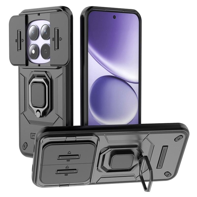 Coque Xiaomi Redmi Note 15 Pro 5G Ring Résistante avec Cache-Objectif