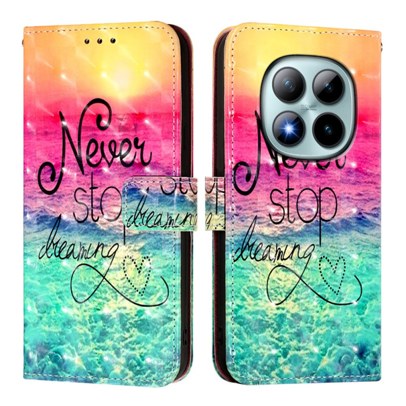 Housse Xiaomi Redmi Note 15 Pro Plus 5G Never Stop Dreaming