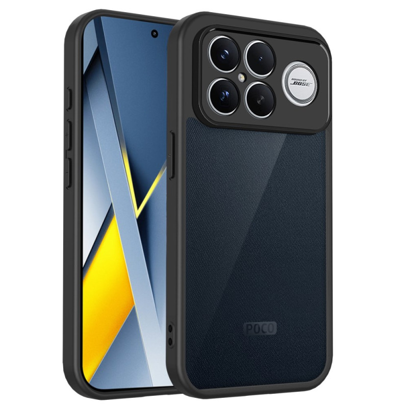 Coque Poco F8 Ultra Noir Transparent