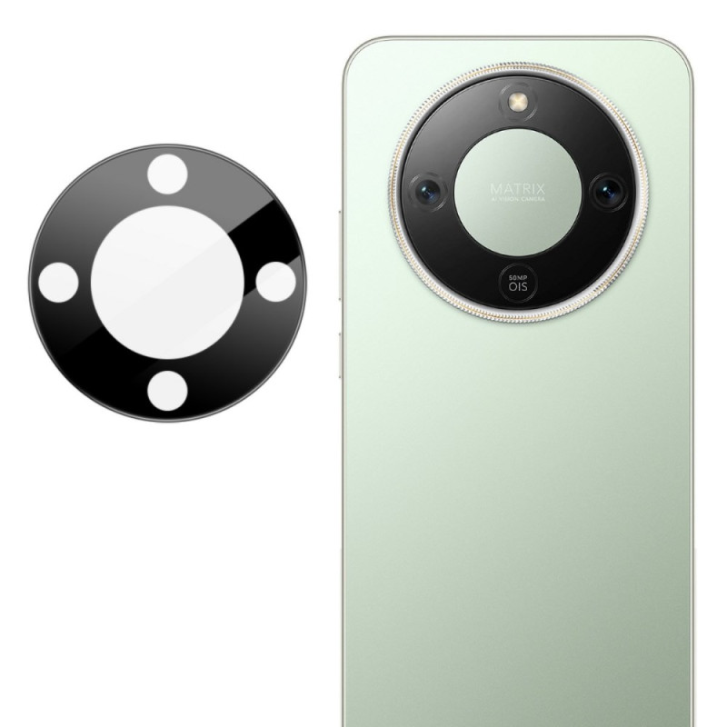 Lentille de Protection en Verre Trempé pour Honor Magic 8 Lite / X9d (version noire)