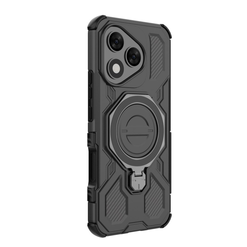 Coque Honor 400 Lite Magnétique avec Support Rotatif en Métal