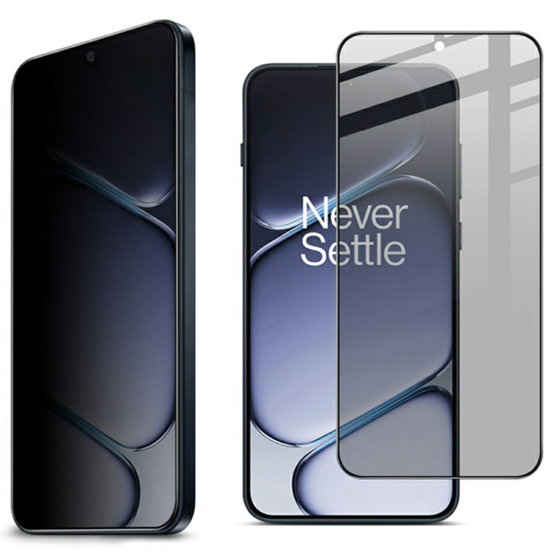 Protection en Verre Trempé Anti-Espion pour Écran OnePlus 15R (déverrouillage par empreinte)