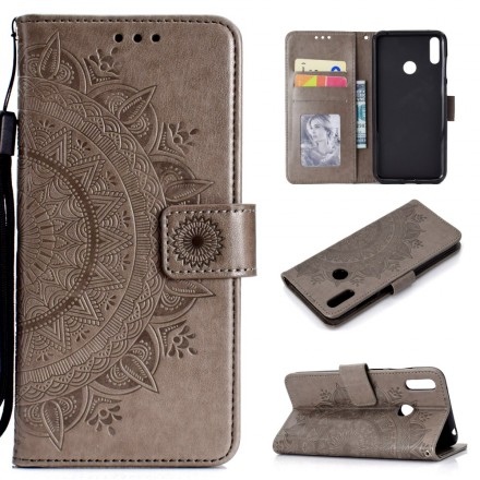 Housse Huawei Y7 2019 Mandala Soleil Housse Huawei Y7 2019 Mandala Soleil