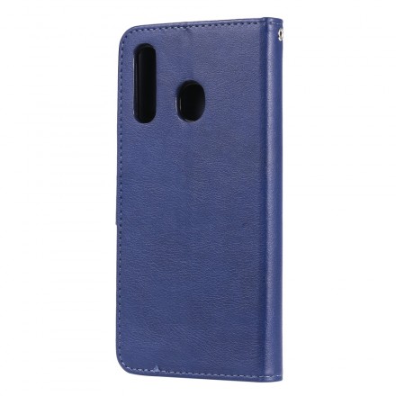 Housse Samsung Galaxy A50 Effet Cuir à Lanière Housse Samsung Galaxy A50 Effet Cuir à Lanière
