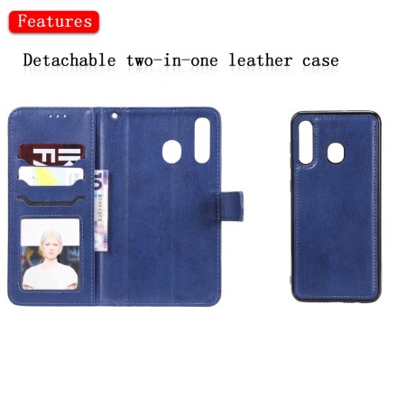 Housse Samsung Galaxy A50 Effet Cuir à Lanière Housse Samsung Galaxy A50 Effet Cuir à Lanière