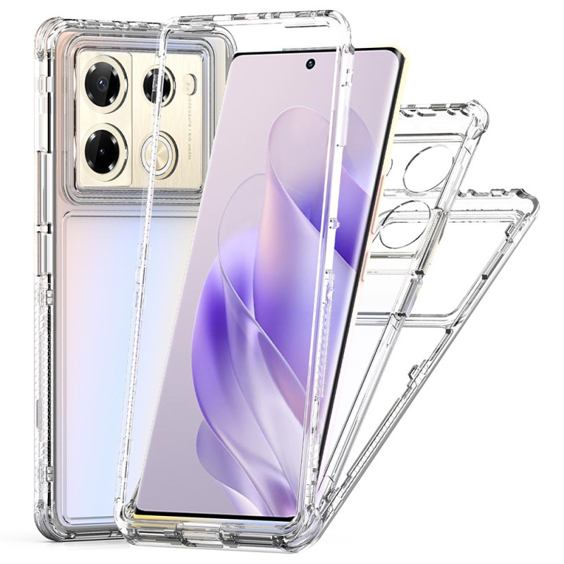 Coque nfinix Note 40 Pro 5G / Note 40 Pro Plus 5G Transparente Cadre Démontable