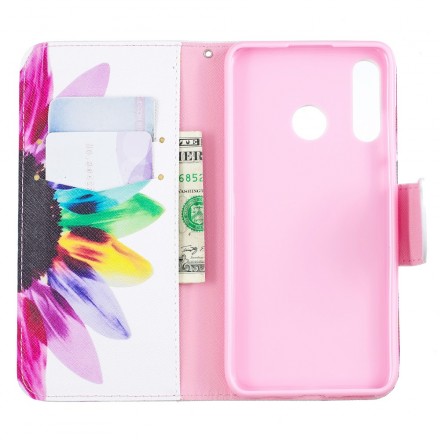 Housse Huawei P30 Lite Fleur Aquarelle Housse Huawei P30 Lite Fleur Aquarelle