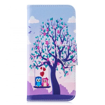 Housse Huawei P30 Lite Hiboux Sur La Balancoire Housse Huawei P30 Lite Hiboux Sur La Balancoire