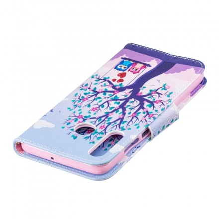 Housse Huawei P30 Lite Hiboux Sur La Balancoire Housse Huawei P30 Lite Hiboux Sur La Balancoire