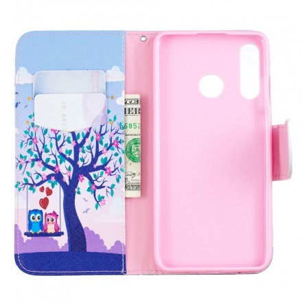 Housse Huawei P30 Lite Hiboux Sur La Balancoire Housse Huawei P30 Lite Hiboux Sur La Balancoire