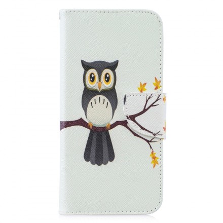 Housse Huawei P30 Lite Hibou Perché Sur La Branche Housse Huawei P30 Lite Hibou Perché Sur La Branche