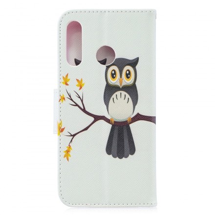 Housse Huawei P30 Lite Hibou Perché Sur La Branche