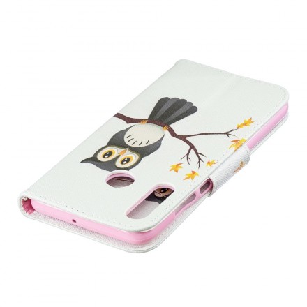 Housse Huawei P30 Lite Hibou Perché Sur La Branche Housse Huawei P30 Lite Hibou Perché Sur La Branche