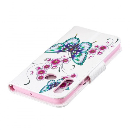 Housse Huawei P30 Lite Merveilleux Papillons Housse Huawei P30 Lite Merveilleux Papillons