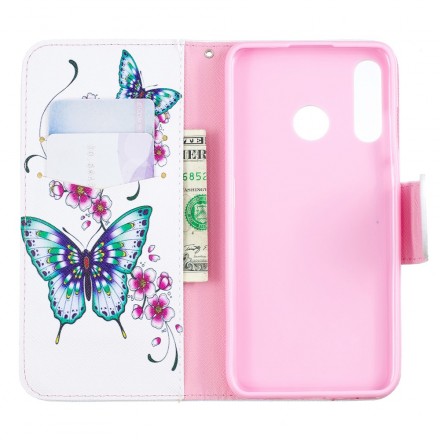 Housse Huawei P30 Lite Merveilleux Papillons Housse Huawei P30 Lite Merveilleux Papillons