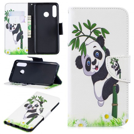 Housse Huawei P30 Lite Panda Sur Le Bambou Housse Huawei P30 Lite Panda Sur Le Bambou