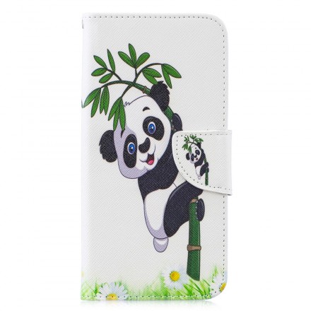 Housse Huawei P30 Lite Panda Sur Le Bambou Housse Huawei P30 Lite Panda Sur Le Bambou
