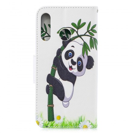 Housse Huawei P30 Lite Panda Sur Le Bambou Housse Huawei P30 Lite Panda Sur Le Bambou