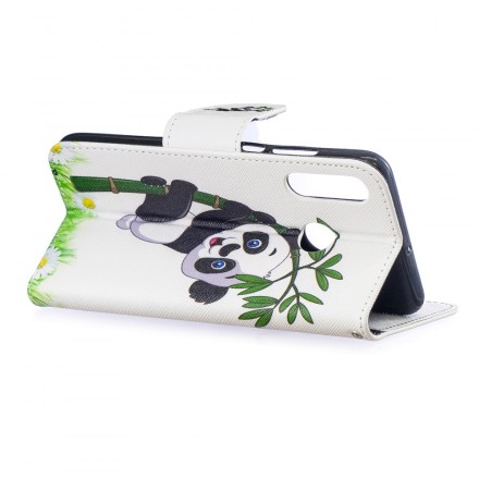 Housse Huawei P30 Lite Panda Sur Le Bambou Housse Huawei P30 Lite Panda Sur Le Bambou