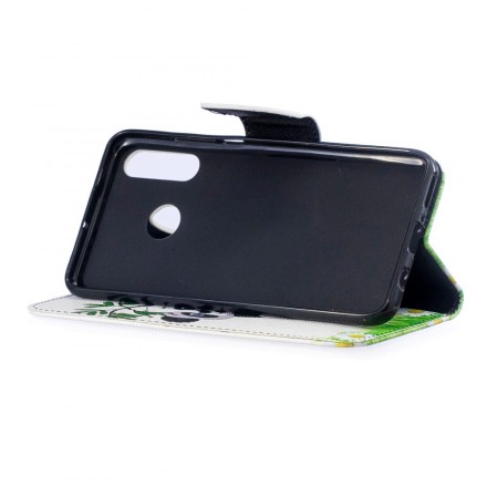Housse Huawei P30 Lite Panda Sur Le Bambou Housse Huawei P30 Lite Panda Sur Le Bambou